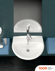 Умывальник Керамин ПОЗИТАНО 55 (С ОТВЕРСТИЕМ БЕЛЫЙ + КРЕПЛЕНИЕ) (299384)