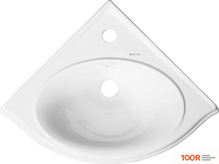 Умывальник Керамин ВЕРОНА 55 УГЛОВОЙ (С ПЬЕДЕСТАЛОМ) (299358)