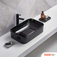 Умывальник WeltWasser ELBACH 78575-50 MT-BL (299254)