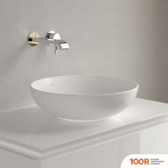 Умывальник Villeroy & Boch LOOP&FRIENDS STONE WHITE 4A4601RW (298903)