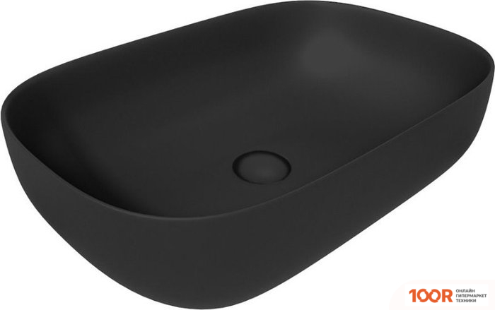 Умывальник Teymi SOLLI 60 ARTCERAMIC (ЧЕРНЫЙ МАТОВЫЙ) (298754)
