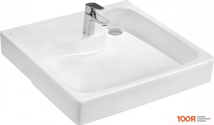 Умывальник Santek КЛИО 60 1WH501785 (С КРОНШТЕЙНОМ И СИФОНОМ) (298679)