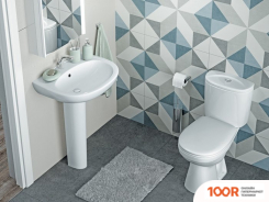 Умывальник Santek АНИМО-50 1.WH11.0.496+1.WH11.0.587 (298669)