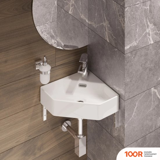 Умывальник Sanita Luxe LINE LIN35SLWB01 (298613)