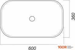 Умывальник Sanita Luxe INFINITY 60 INFSLWB01 (298609)