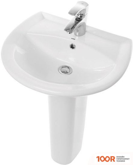Умывальник Sanita АТТИКА 48 ATC46SAWB01+ATCSAPD01 (298574)