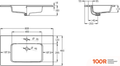 Умывальник Roca GAP 3279A4000 (298498)