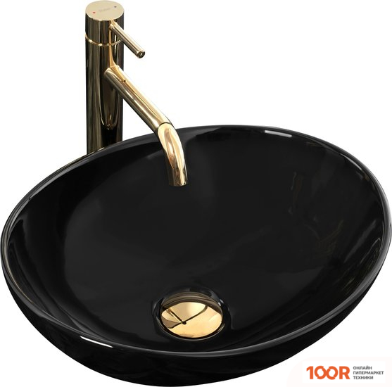 Умывальник Rea SOFIA (ЧЕРНЫЙ) (298447)