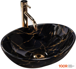 Умывальник Rea SOFIA (ЧЕРНЫЙ МРАМОР ГЛЯНЦЕВЫЙ) (298446)