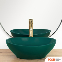 Умывальник Rea SOFIA (ЗЕЛЕНЫЙ МАТОВЫЙ) (298436)