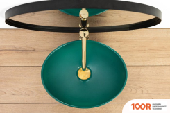 Умывальник Rea SOFIA (ЗЕЛЕНЫЙ МАТОВЫЙ) (298436)