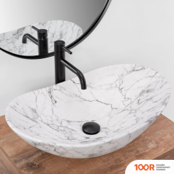 Умывальник Rea ROYAL STATUARIO MARBLE MATT U8010 (298420)