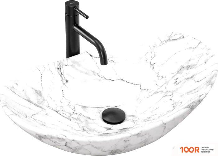 Умывальник Rea ROYAL STATUARIO MARBLE MATT U8010 (298420)