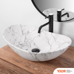 Умывальник Rea ROYAL STATUARIO MARBLE MATT U8010 (298420)