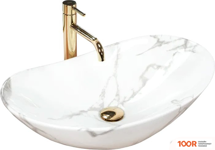 Умывальник Rea ROYAL MARMO SHINY REA-U8009 (298415)