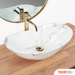 Умывальник Rea ROYAL MARMO SHINY REA-U8009 (298415)