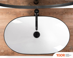 Умывальник Rea ROYAL (ЧЕРНЫЙ/БЕЛЫЙ) (298410)