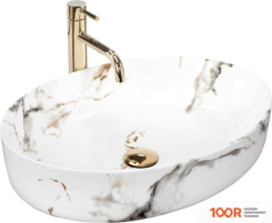 Умывальник Rea QUEEN (CARRARA SHINY) (298390)