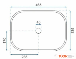 Умывальник Rea LIVIA U3802 (БЕЖЕВЫЙ КАМЕНЬ) (298337)