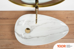 Умывальник Rea GRETA 65 BIANCO SHINY REA-U6501 (298295)