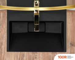 Умывальник Rea GOYA 60 (ЧЕРНЫЙ) (298290)