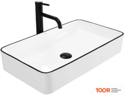 Умывальник Rea DENIS BLACK EDGE U6513 (298270)