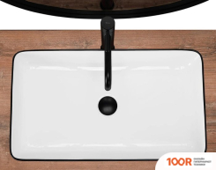 Умывальник Rea DENIS BLACK EDGE U6513 (298270)