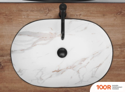 Умывальник Rea CLEO BLACK/AIAX MATT (298253)