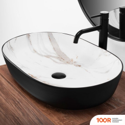 Умывальник Rea CLEO BLACK/AIAX MATT (298253)