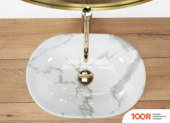 Умывальник Rea AMELIA MARMO SHINY REA-U8001 (298193)