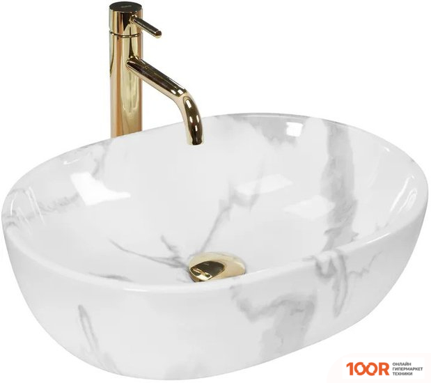 Умывальник Rea AMELIA MARMO SHINY REA-U8001 (298193)