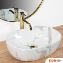 Умывальник Rea AMELIA MARMO SHINY REA-U8001 (298193)