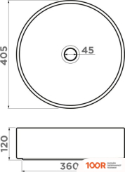 Умывальник Omoikiri MIRA-PO (ПОРТВЕЙН) (298171)