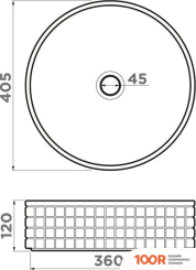 Умывальник Omoikiri AKIRA BL (ЧЕРНЫЙ) (298160)