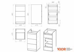 Умывальник Misty ГАВАНА 120 D R (298140)