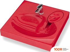 Умывальник MARRBAXX МЭЙСИ V5 (КРАСНЫЙ БЛЕСК Q17, С КРОНШТЕЙНОМ, БЕЗ СИФОНА) (297980)