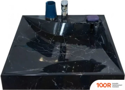 Умывальник Marko ТВИСТ 60 (ЧЕРНЫЙ МРАМОР) (297976)
