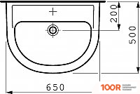 Умывальник Laufen PRO 8109530001041 (297914)