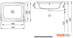 Умывальник Kolo STYLE L21846000 (297888)