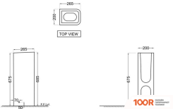 Умывальник Jaquar LAS-WHT-91301 (297824)