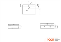Умывальник Jaquar JDS-WHT-25943 (297813)