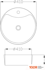 Умывальник Invena RONDI CE-20-001 (297667)