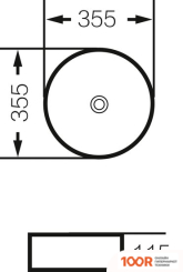 Умывальник Grossman GR-5010GW (297538)