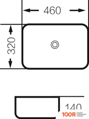 Умывальник Grossman GR-4041BW (297532)