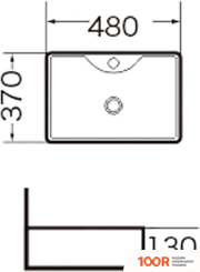 Умывальник Grossman GR-3017 (297504)