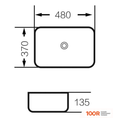 Умывальник Grossman GR-3016OLM (297500)