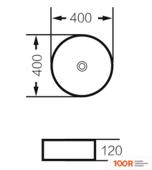 Умывальник Grossman GR-3013BEM (297481)