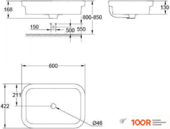 Умывальник Grohe EUROCOSMO 39124001 (297471)