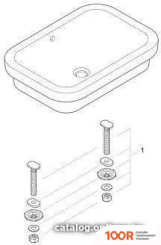 Умывальник Grohe EUROCOSMO 39124001 (297471)