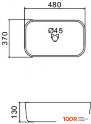 Умывальник Gappo GT403 (297408)